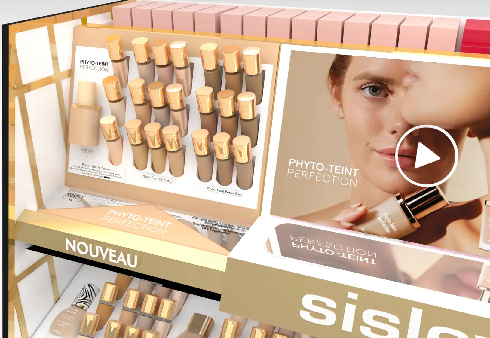 Expérience de marque Sisley Phyto-Teint Perfection par l'agence Gae