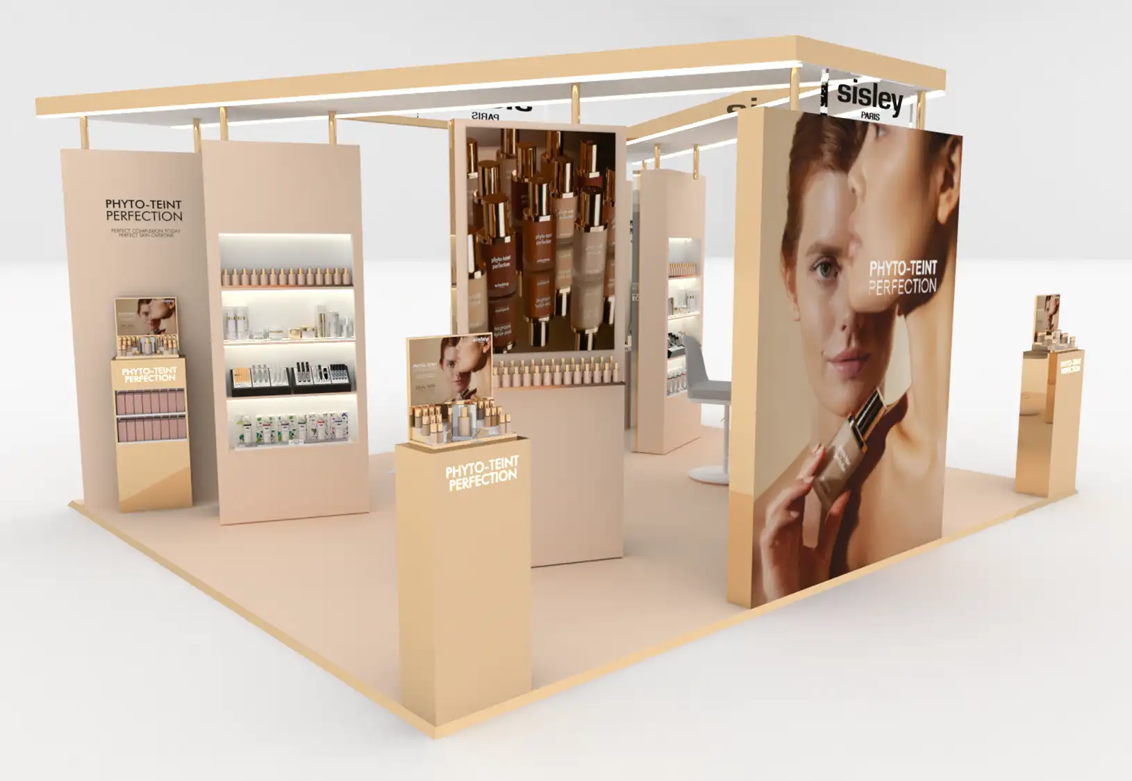Expérience de marque Sisley - Phyto-teint - réalisation Agence Gae